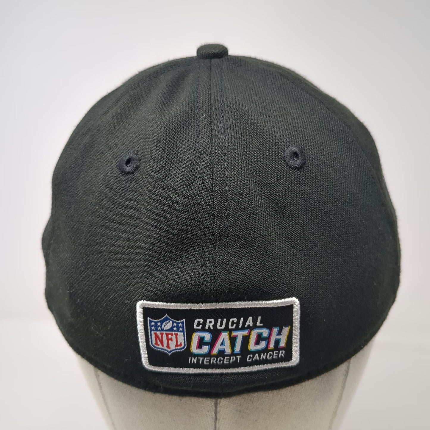 Philadelphia Eagles NFL New Era Baseball Cap Black M Stretch Fit Crucial Catch