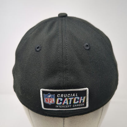 Philadelphia Eagles NFL New Era Baseball Cap Black M Stretch Fit Crucial Catch