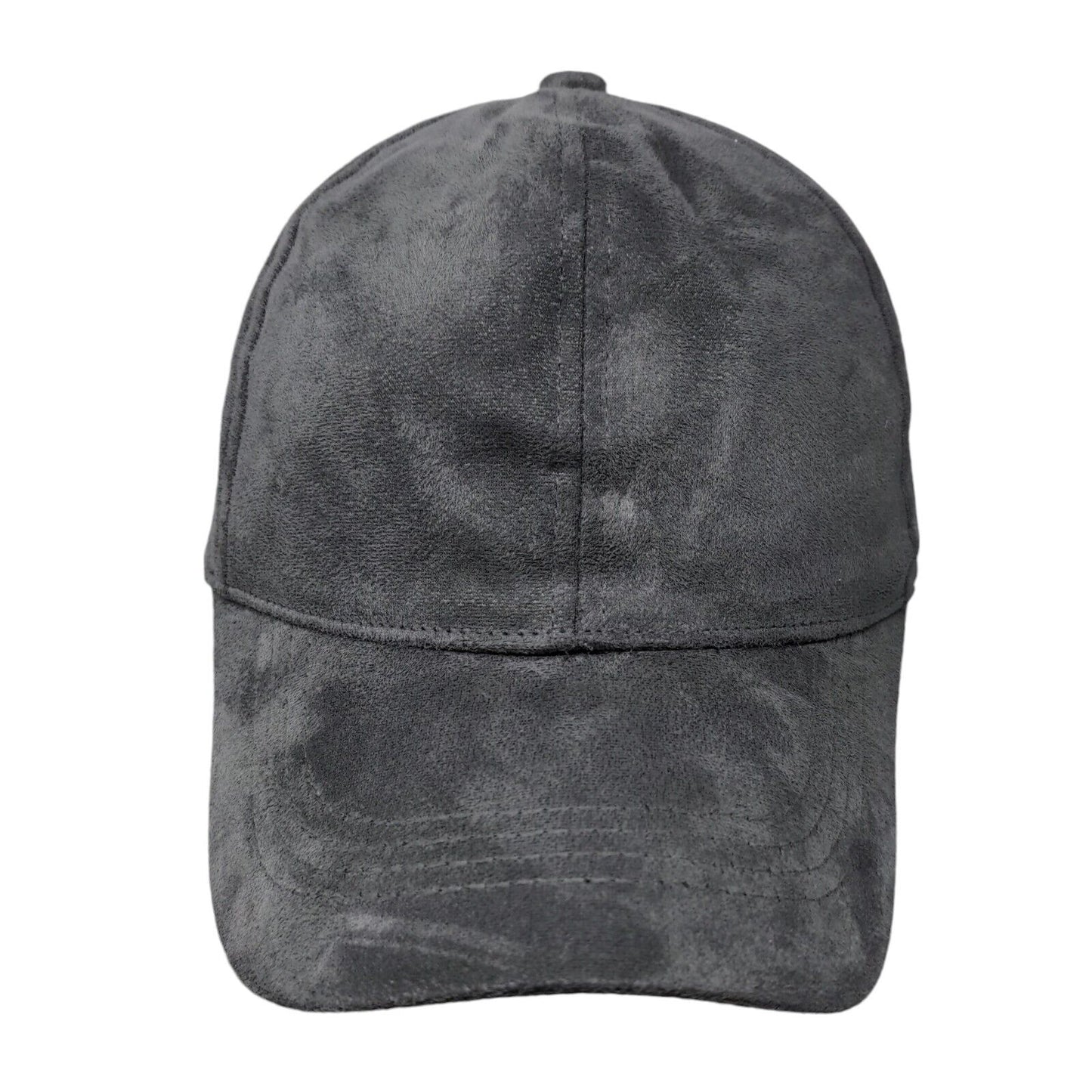 Unbranded Slideback Hat Gray One Size Adjustable Lightweight 6 Panel Blank