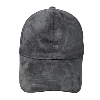 Unbranded Slideback Hat Gray One Size Adjustable Lightweight 6 Panel Blank