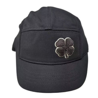 Black Clover 5 Panel Black Hat One Size Live Lucky Staker Parson Co Adjustable