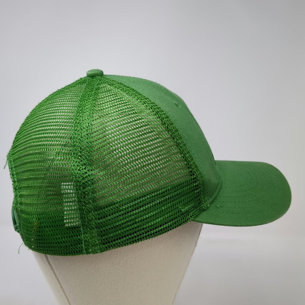 John Deere Trucker Hat Green One Size Mesh Snapback Agriculture Farm Logo Hat