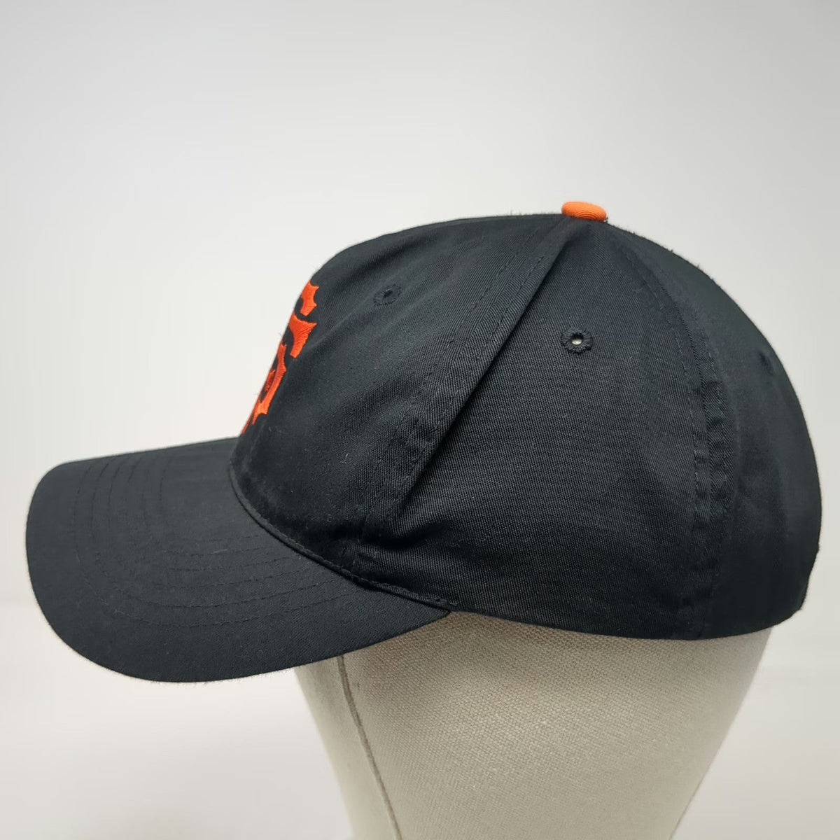 San Francisco Giants MLB Twins Enterprise Snapback Hat Black Orange Size S SF