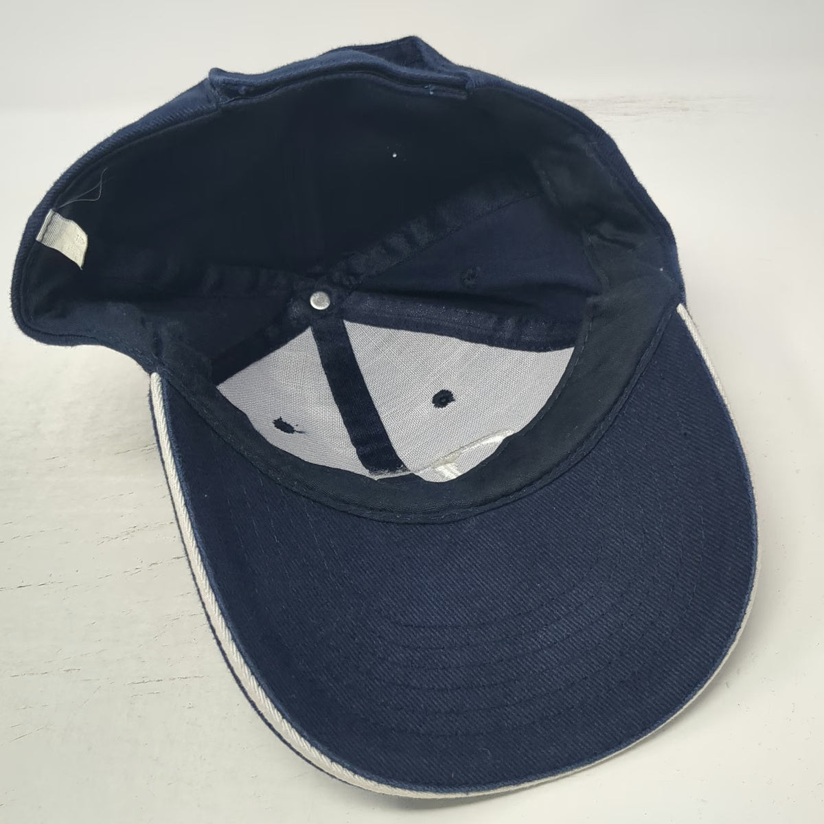 Dynon Avionics Baseball Cap Blue One Size Adjustable Strapback Aviation Logo Hat