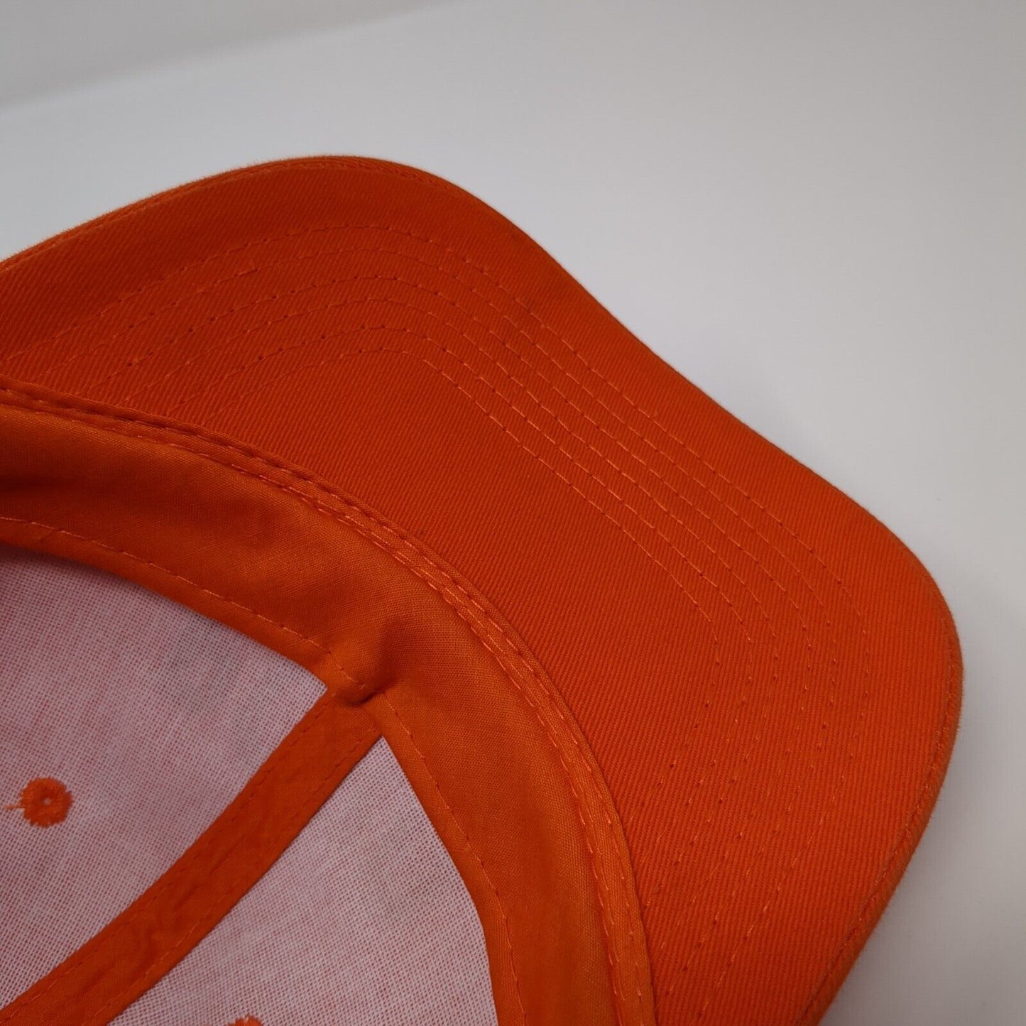 PCRD Strapback Hat Orange Youth One Size Adjustable Solid Port & Company