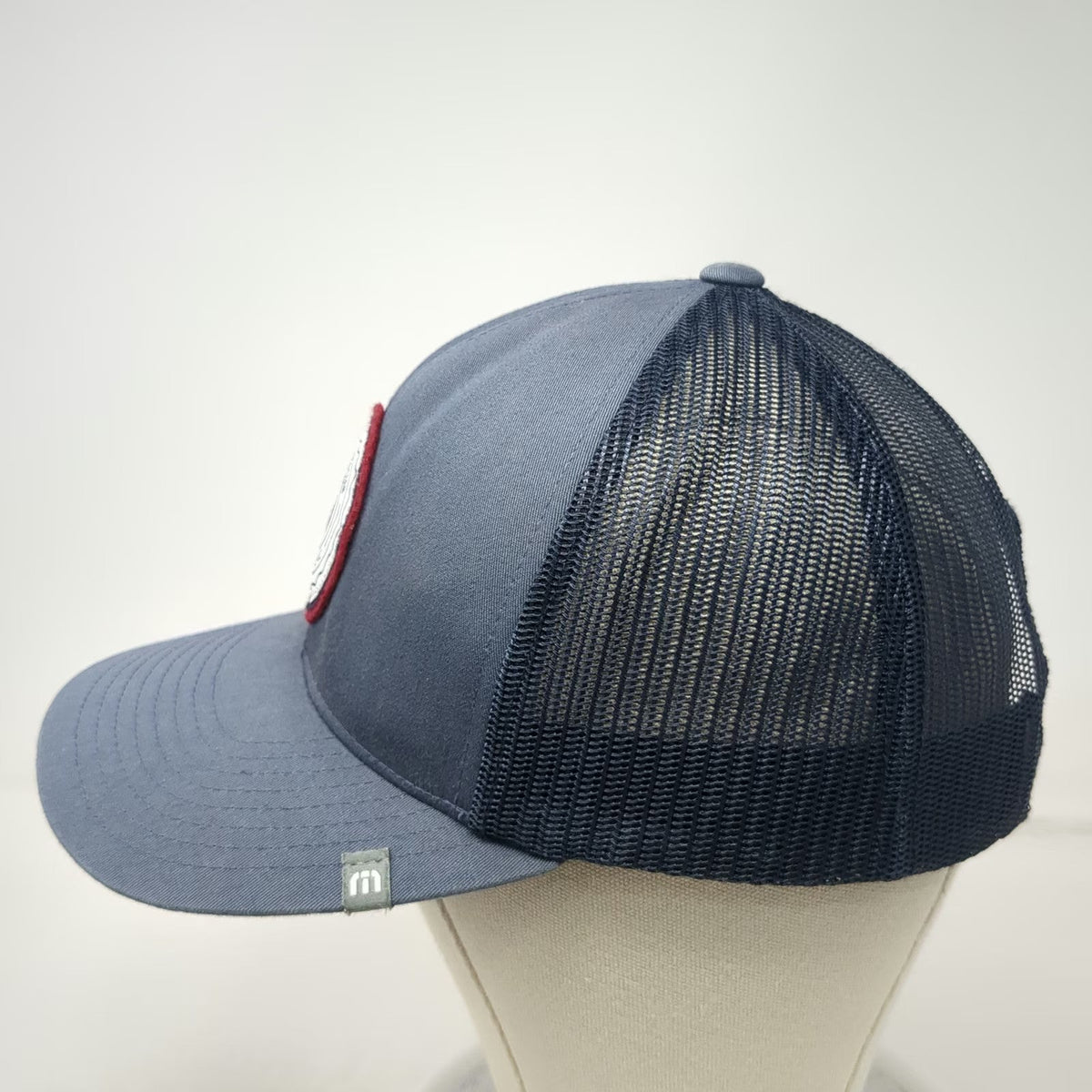 TravisMathew Golf Trucker Hat Blue One Size Scottsdale AZ Phoenician Patch Mesh