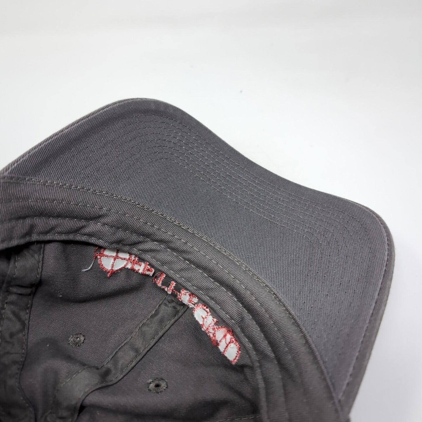 Off The Grid Slideback Hat Gray One Size Adjustable Embroidered Fahrenheit