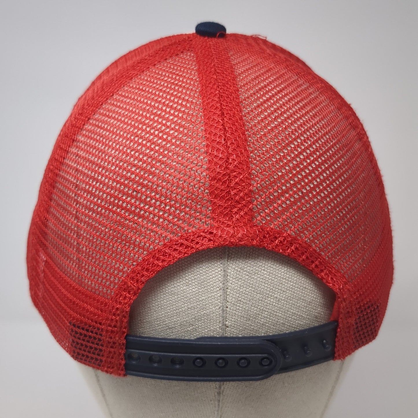 USA Flag Snapback Trucker Hat Multicolor One Size Adjustable Patriotic Infinity