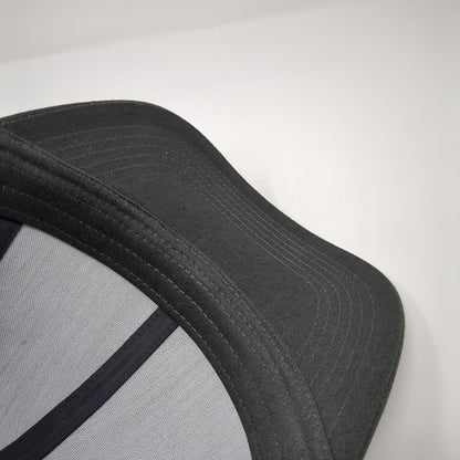 Port Authority Strapback Mesh Back Trucker Hat Gray One Size Blank