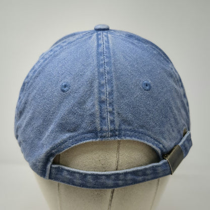 Anvil Cape Cod MA CC Patch Blue One Size Baseball Cap Hat Adjustable Slideback