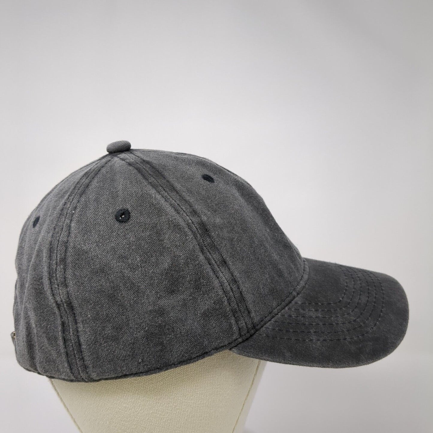 Mama Slideback Hat Gray One Size Adjustable Embroidered 6 Panel Lichfamy