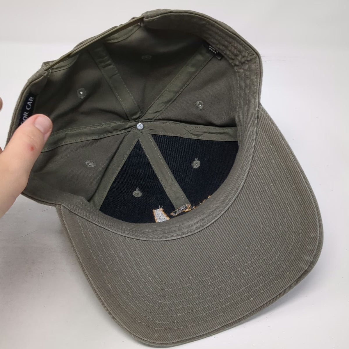 Outdoor Cap Snapback Brown One Size Flaming Gorge Dam Fish Souvenir Utah Hat