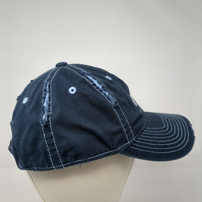 MWI Veterinary Supply Strapback Hat Blue One Size Embroidered District