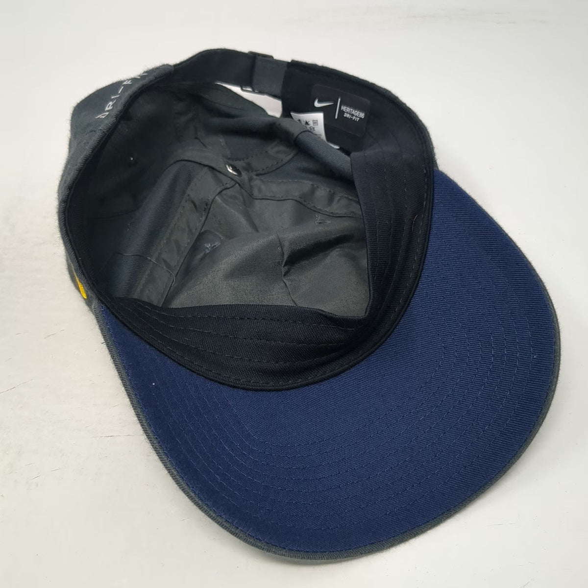 Nike Gray Baseball Cap One Size Michigan Wolverines Dri-FIT Slideback Hat