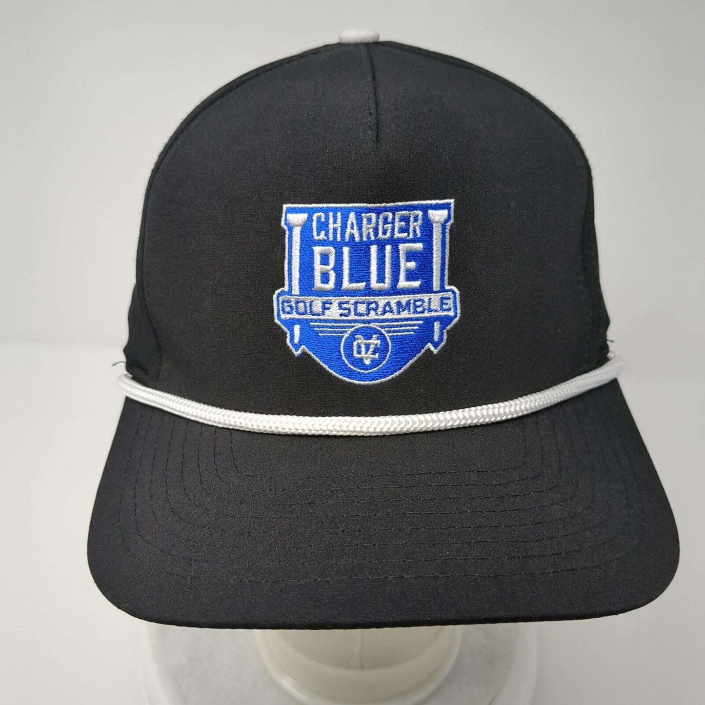 Charger Blue Golf Scramble Snapback Rope Hat Black OSFA Pins & Aces