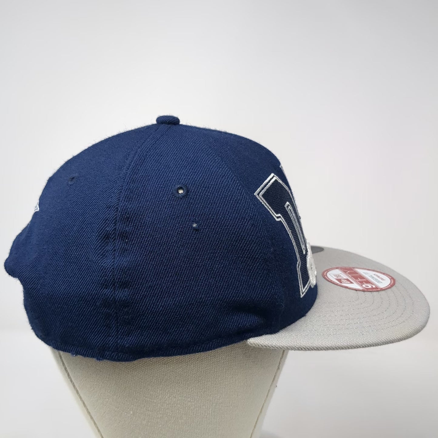 Dallas Cowboys NFL New Era Snapback Hat Blue Gray One Size 9FIFTY Star Flat Brim