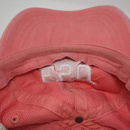 ESU Sorority Life Slideback Baseball Cap Pink One Size Adjustable 6 Panel Adams
