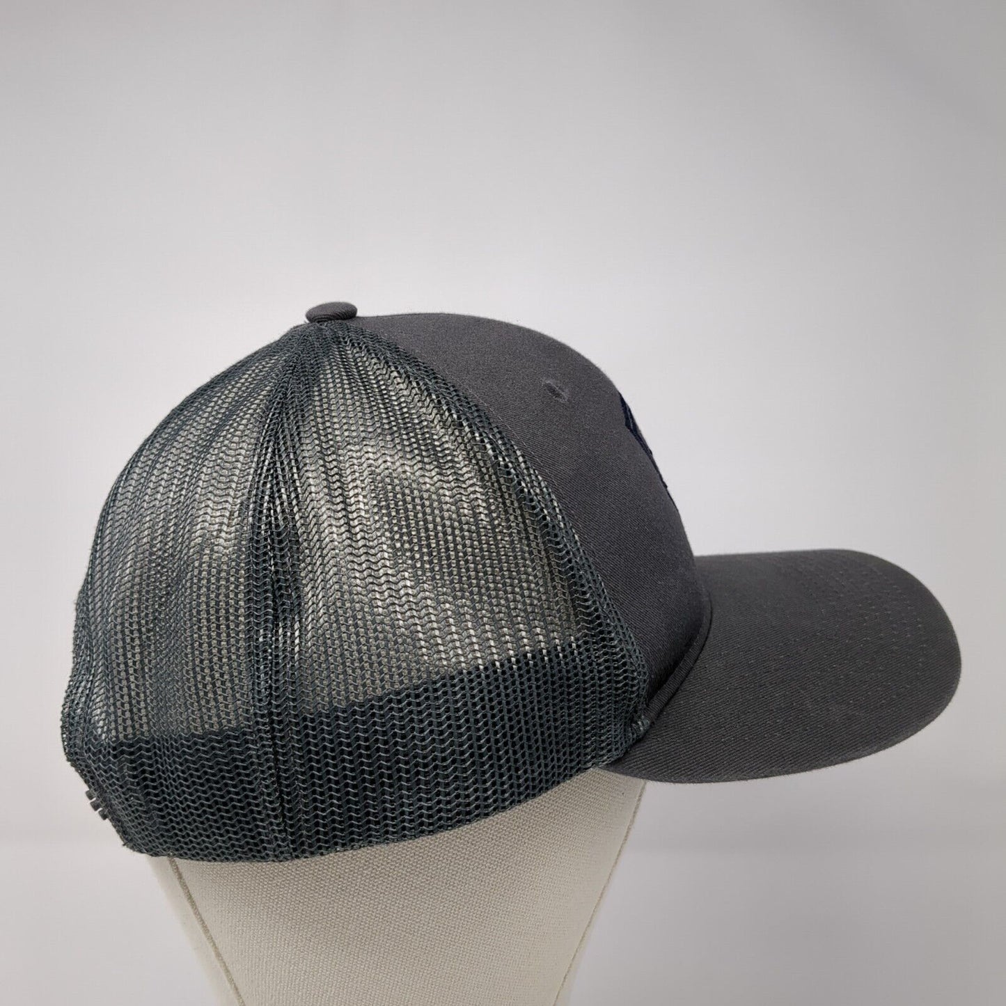 Meridian Pal Est 1996 Snapback Trucker Hat Gray OS Mesh Back Port Authority