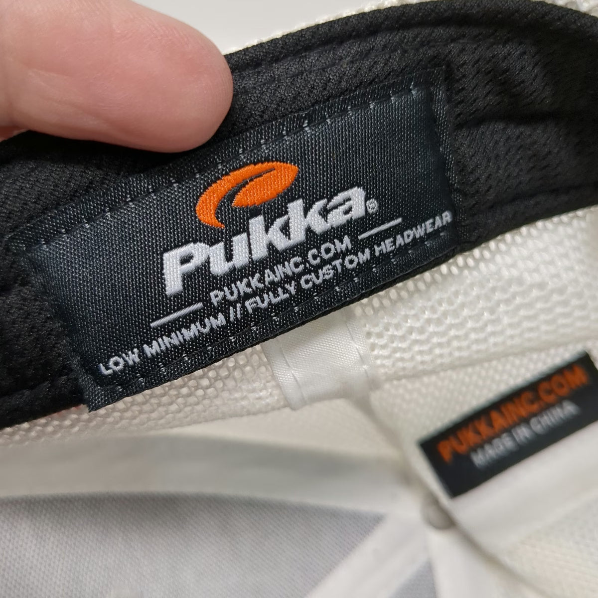 Pukka Trucker Hat Gray One Size Tamarack Resort Snapback Mesh Back Logo Patch