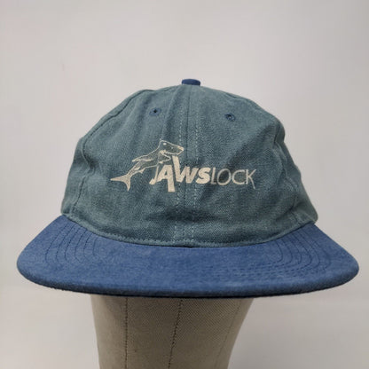 Jaws Lock Men's Snapback Hat Blue OSFA Graphic Logo Great Barrier