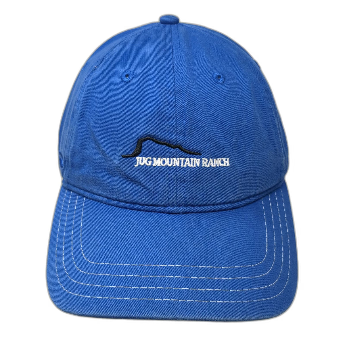 Pukka Jug Mountain Ranch McCall Idaho Blue One Size Baseball Cap Strapback Hat