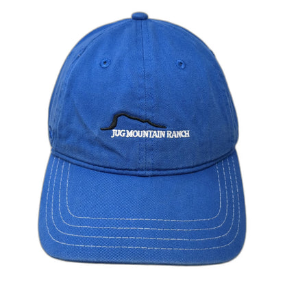 Pukka Jug Mountain Ranch McCall Idaho Blue One Size Baseball Cap Strapback Hat