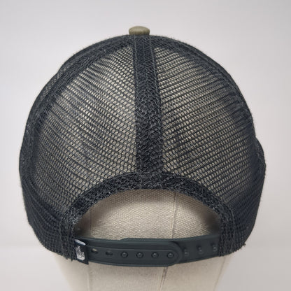 B&N Burges Sniple.com Trucker Hat Brown OS Adjustable Embroidered Mesh Back