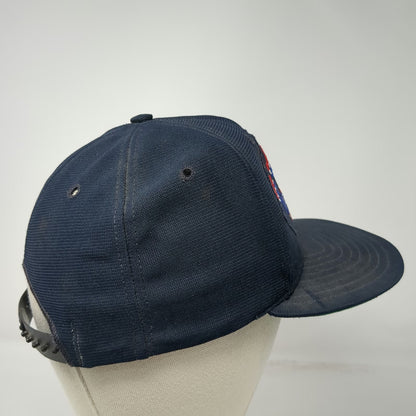 New Era Snapback Blue M Hat US Navy USS Constellation CV-64 25th Anniversary