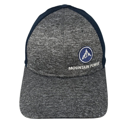 Mountain Power Fitted Trucker Hat Multicolor S/M Mesh Back 39Thirty New Era