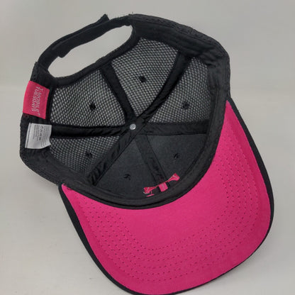 T-Mobile Tuesdays Strapback Trucker Hat Black OSFA Adjustable Mesh Back Cotton