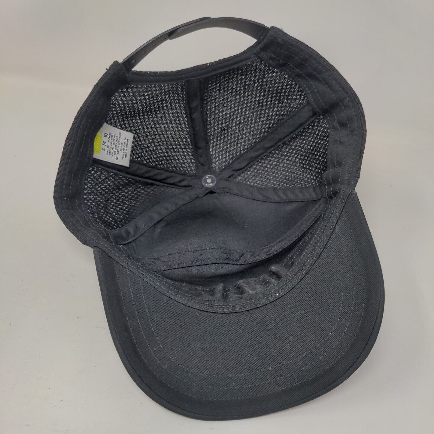Love Snapback Mesh Back Hat Black Small Adjustable Solid Crazy 8