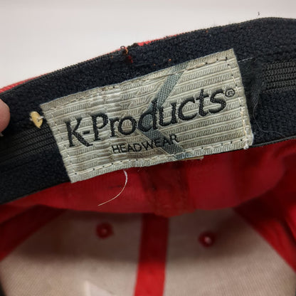 K-Products Snap-on Tools Red Baseball Cap One Size Fitted Wrench Embroidered Hat
