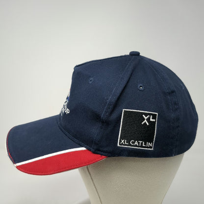 America's Cup 2017 Bermuda 5 Panel Blue One Size Hat XL Catlin Sponsor Sailing