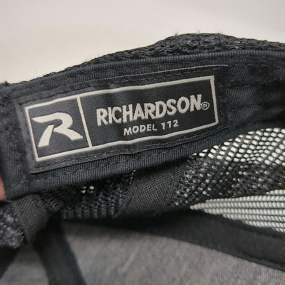 Richardson Trucker Hat Black One Size Mac Tools Great To Work With Logo Patch