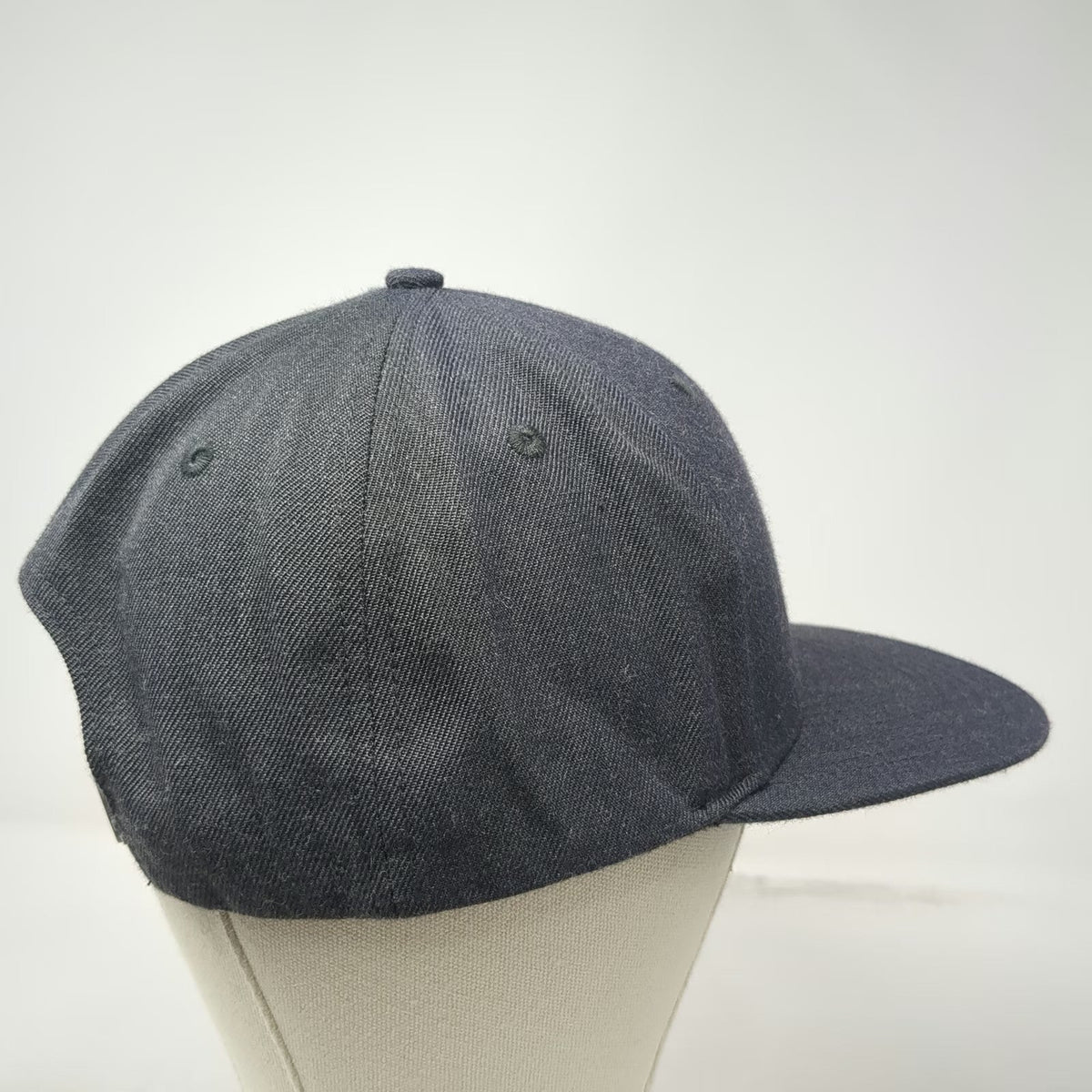 Yupoong Snapback Hat Gray Red White One Size Toyota Logo Structured Flat Bill