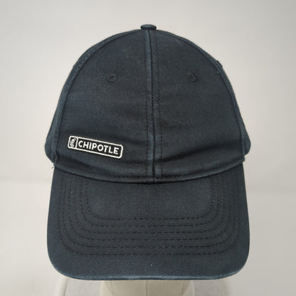 Chipotle Strapback Hat Black One Size Adjustable Loomstate Outdoor