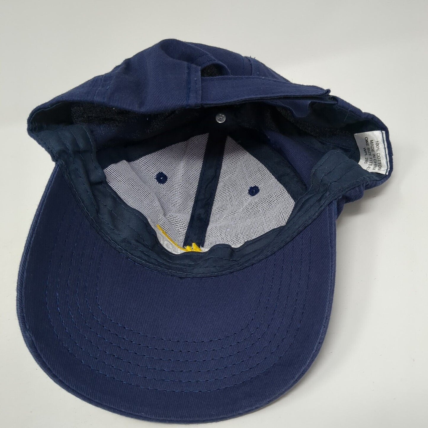 Lift Local Strapback Hat Blue One Size Adjustable Embroidered 6 Panel