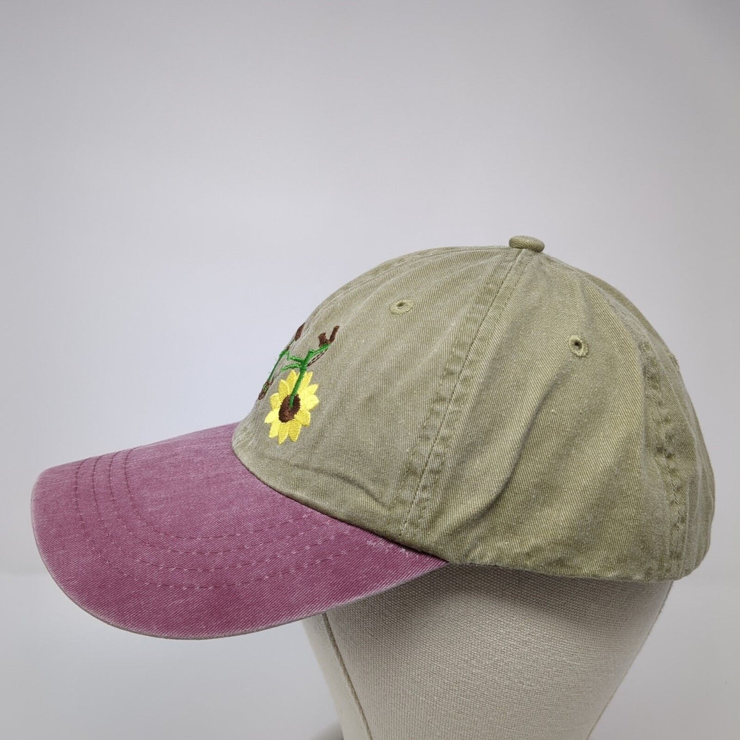 Sunflower Bicycle Slideback Hat Multi One Size Adjustable Port & Company