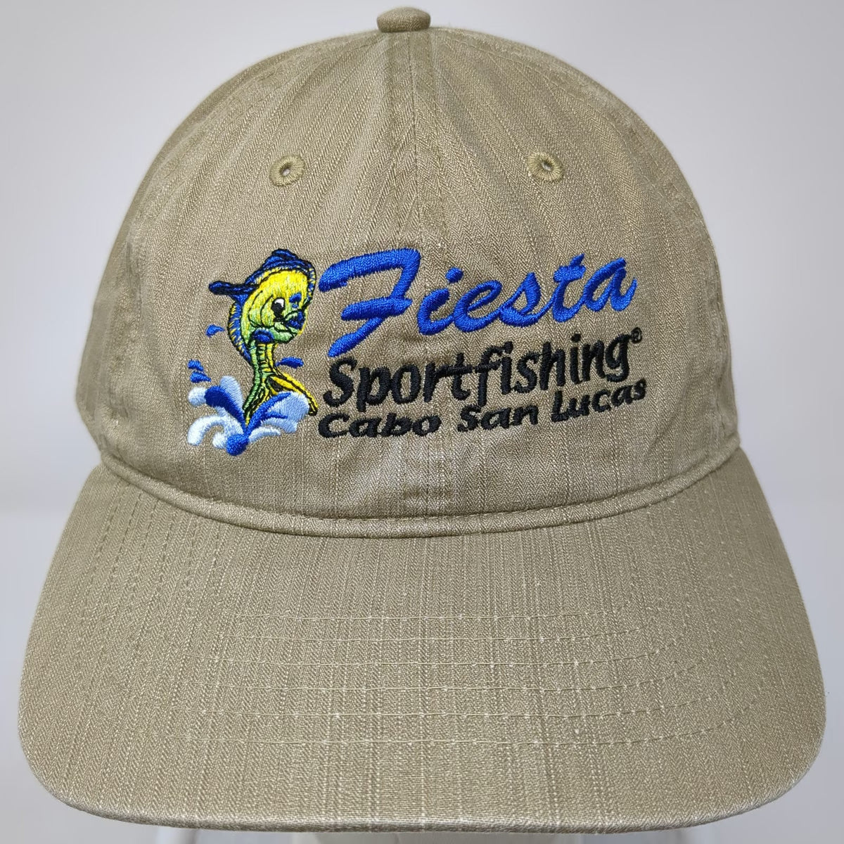 Ouray Baseball Cap Brown One Size Fiesta Sportfishing Cabo San Lucas Mexico Hat