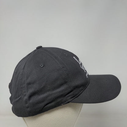 Love Your Melon Slideback Hat Gray One Size Adjustable Embroidered