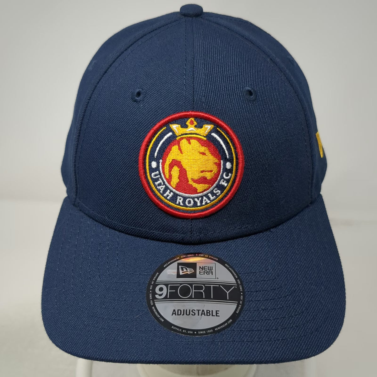 New Era Utah Royals FC Baseball Cap Blue One Size Strapback Soccer Hat 9FORTY