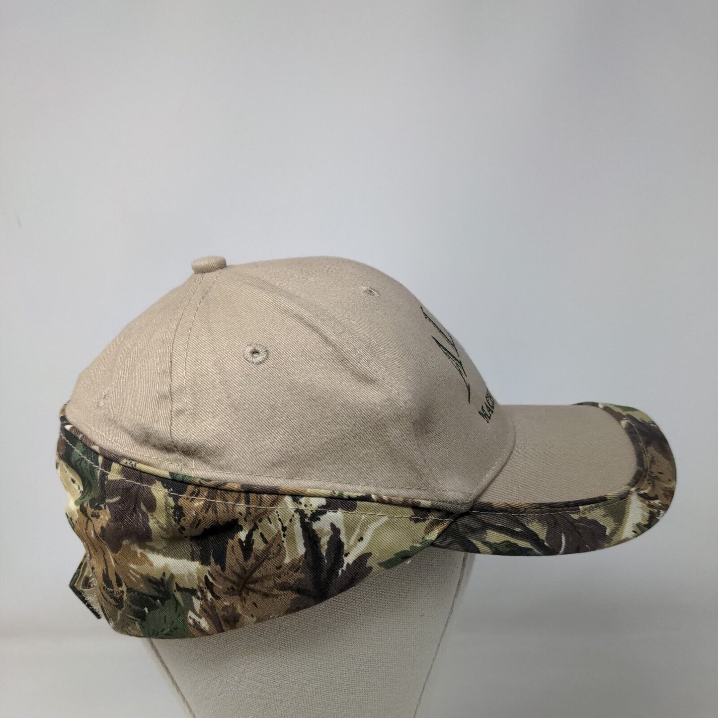Alpha Machine And Repair Strapback Hat Multicolor OSFM Camo Trim Otto