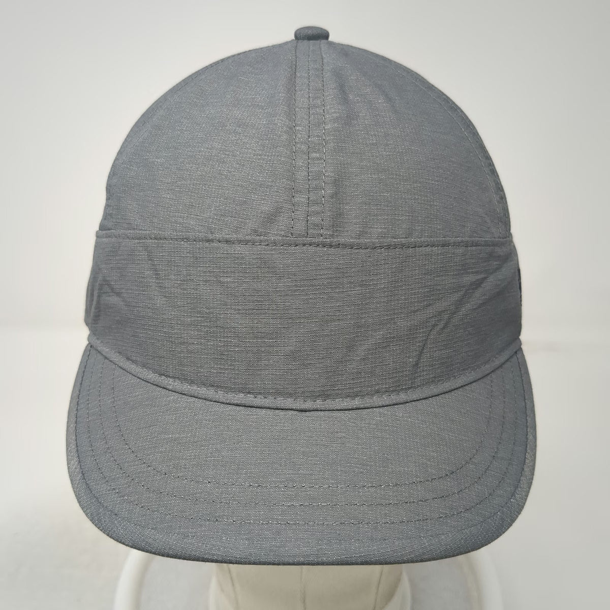 The North Face Army Cap Gray One Size Strapback Logo Outdoor Hiking Active Hat