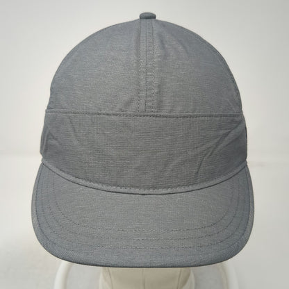 The North Face Army Cap Gray One Size Strapback Logo Outdoor Hiking Active Hat