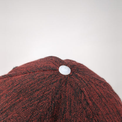 DC The Flash Snapback Hat Red One Size Adjustable Embroidered Vented Holes