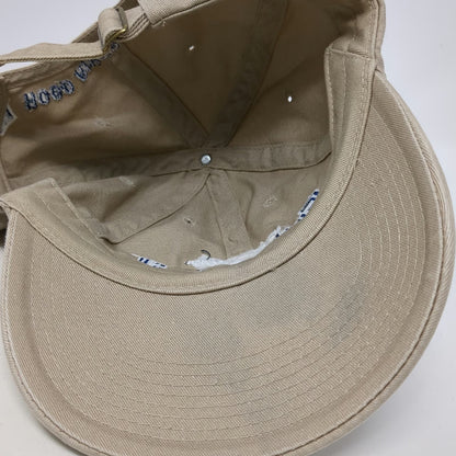 '47 Baseball Cap Beige Blue White One Size Full Sail Brewing Hood River Oregon