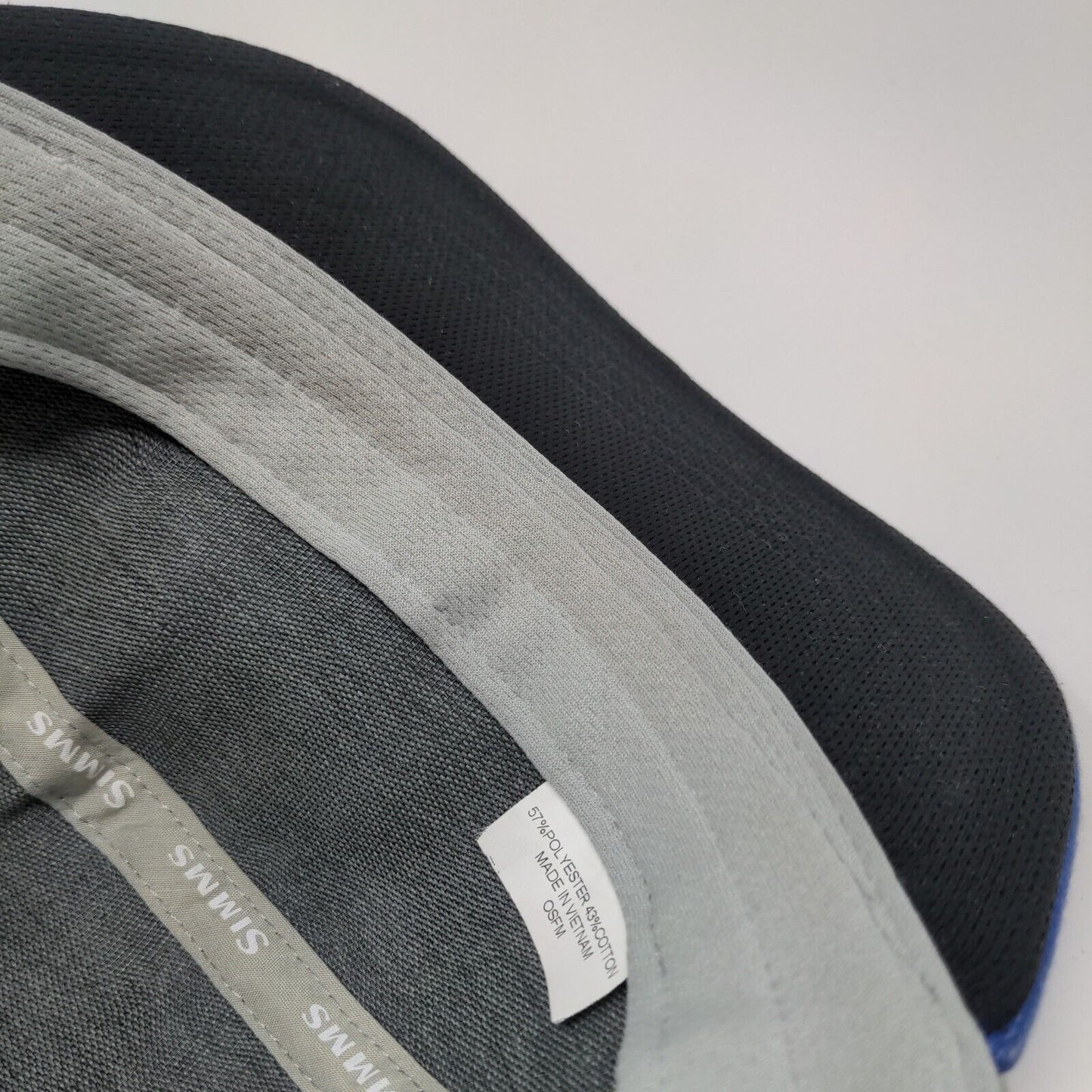 Simms Fish Snapback Mesh Back Trucker Hat Multi OSFM Colorblock
