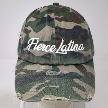 KBETHOS Baseball Cap Green Camo One Size Fierce Latina Adjustable Cotton Hat