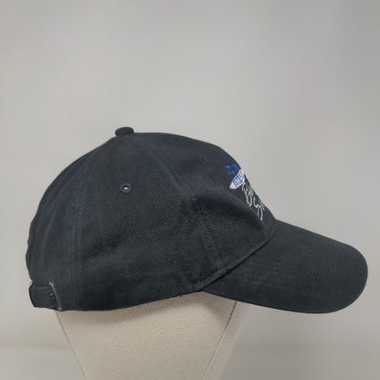 South Florida Blues Society Slideback Hat Black One Size Adjustable Embroidered