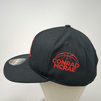 Jordan Snapback Black One Size Jumpman Conrad McRae Basketball Hat Flat Bill